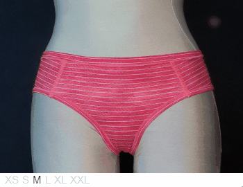Adidas 80% poly, 20% spandex sport bikini