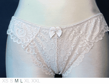 Alexandra Bartlett Pure lace tanga panty