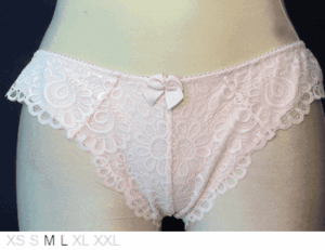 Alexandra Bartlett Pure lace tanga panty