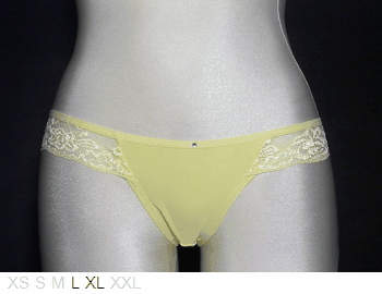 Arsie Lingerie Poly and lace Brazilian bikini