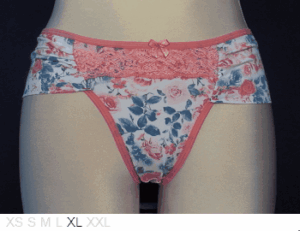 Arsie Lingerie Polyamida Brazilian brief