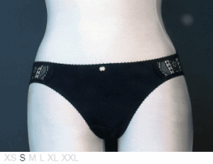 Ashley Judd 95% polyester, 15% spandex bikini