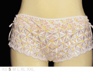 Aubade Poly and cotton blend short