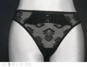 Aubade Leavers lace Italian bikini