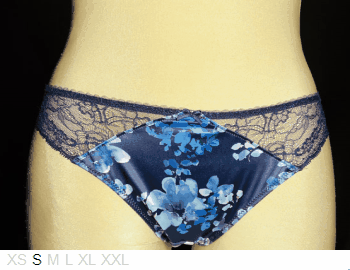 Aubade Poly thong with lace