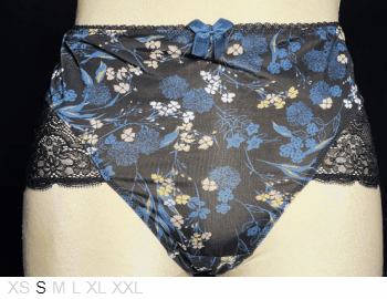 Aubade Poly and lace high brief