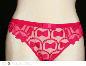 Aubade Zero VPL lazer cut bikini
