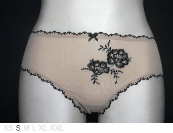 Aubade Sheer and lace Brazilian bikini