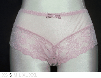 Aubade Leavers lace shorty
