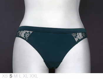 Aubade Poly and lace bikini