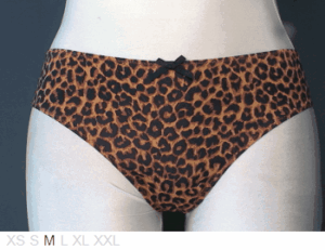 Audelle Leopard print poly bikini