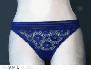 Audelle Charlie lace Brazilian brief