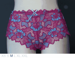 Audelle Fiore lace shorty