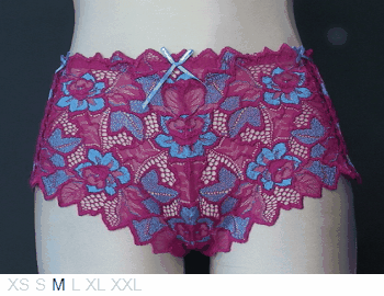 Audelle Fiore lace shorty