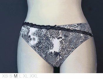 Billet Doux Poly printed brief
