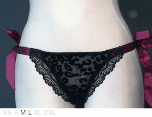 Blush Love Game string bikini