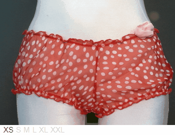 Blush Chiffon Heartbreaker bloomer