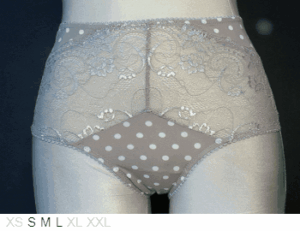 Blush Retro Escacpe brief