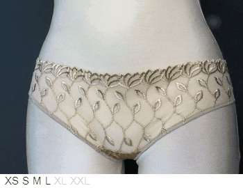 Bracka Sheer front, lycra back Colombian thong