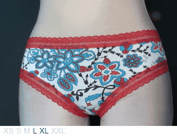 Bracka Lycra Colombian anti-bacterial thong