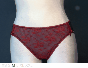 B.Tempt'd Sheer, Lace, Poly bikini