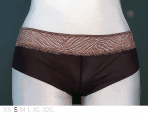 Calvin Klein Zero-VPL dual-layer sheer lace