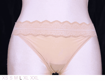 Calvin Klein Poly and lace bikini