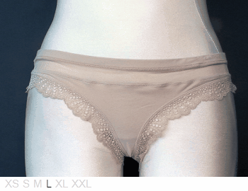 Calvin Klein Sheer bikini with lace trim