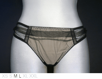 Caprice Caffe Latte dual-layer sheer cheeky