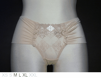 Caprice Tammi thin poly short with lace front