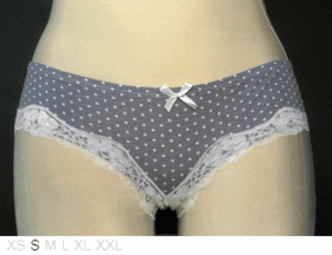 Carrie Amber Dolce low rise boyshort w/lace trim