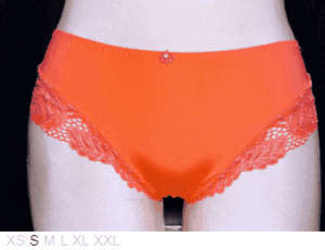 Change Pretty poly and lace thong
