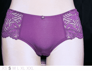 Change Linda poly and lace hipster