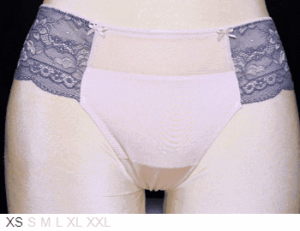 Change Kiara poly and lace tanga