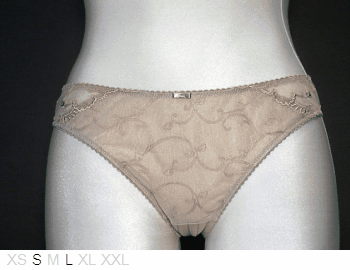 Chantelle Poly and lace bikini
