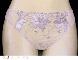 Charade Esmerelda sheer and lace bikini