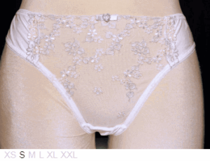 Charade Edwina sheer and lace string