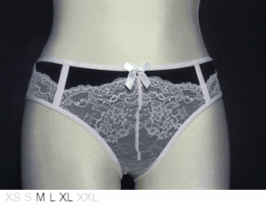 Christian LaCroix Dual layer bikini with open back