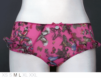 Christian LaCroix Cute hipster with side ruffles