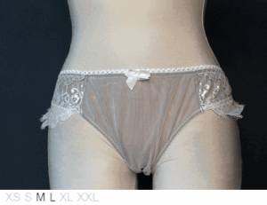 Claudette Dual-layer dentelle sheer bikini