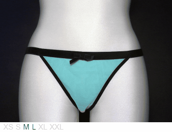 Claudette Fishnet string bikini