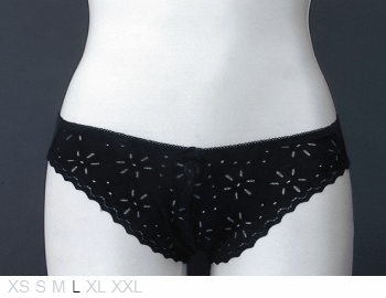 Coobie Bikini, lace front solid back