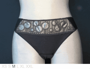 Corin Shine poly and lace slip