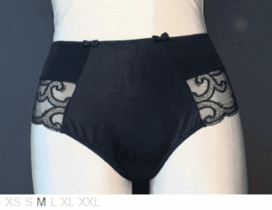 Corin Jessica poly and lace brief slip