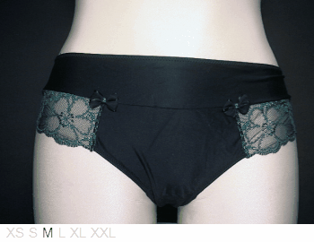 Corin Dolores poly and lace brief
