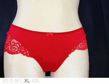 Daniela Tombini Brazilian bikini with lace sides
