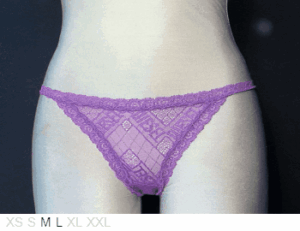 Diesel Pure lace string bikini
