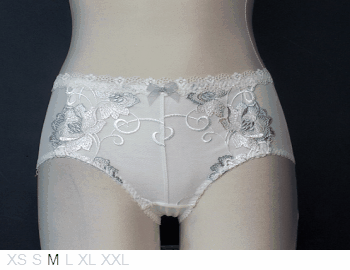 Easy Shop Audrey lace-trim brief