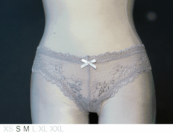 Eberjey Sheer and lace thong