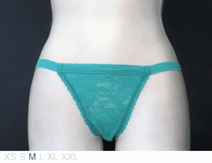 Elegance Lace Brazilian string bikini